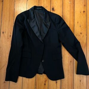 Theory black blazer